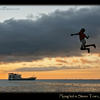 Photo of Flying kid in Stone Town, Zanzibar on ExposedPlanet.com