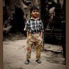 Photo of Nepali boy in Kathmandu street, Nepal on ExposedPlanet.com