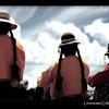 Photo of Three Uros women on lake Titicaca, Peru on ExposedPlanet.com