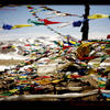 Photo of Prayer flags at Lung La Pass, Tibet on ExposedPlanet.com