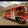 Photo of Lonely bus in Russia on ExposedPlanet.com
