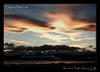 Patagonia: sunset over Punta Arenas harbour