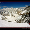 Climber Alex Abramov coming up Everest, 7300m, Tibet