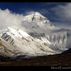 Photo of Everest from Rongbuk Monastery on ExposedPlanet.com