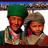 Photo of Tibetan Village girls on ExposedPlanet.com