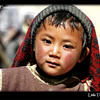 Photo of Tibetan girl with sweater on ExposedPlanet.com