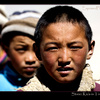 Street kids in Tingri, Tibet