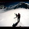 Photo of Row of climbers going for Denali’s summit, Alaska on ExposedPlanet.com
