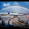 Photo of United Airlines Rainbow at Chicago O Hare airport on ExposedPlanet.com
