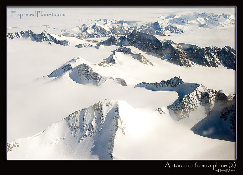 View from a plane (2), Antarctica