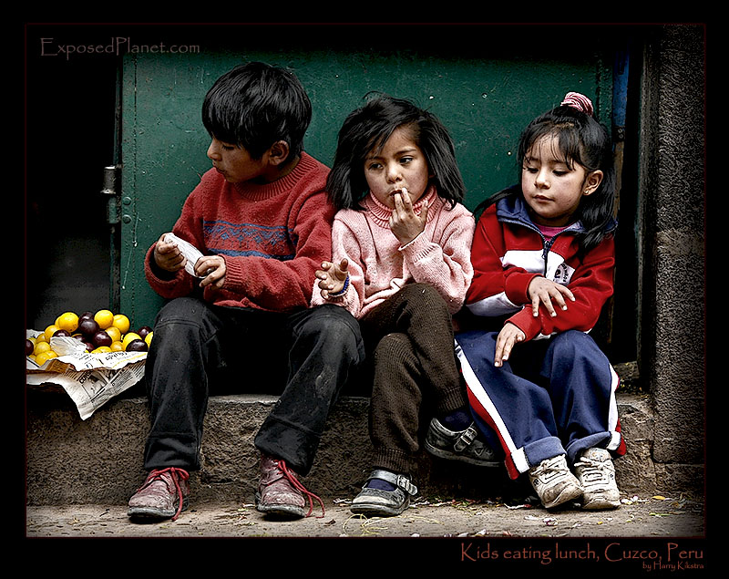 Kids in Cuzco