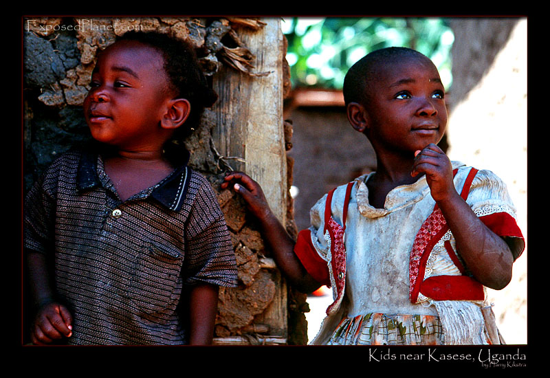 Kids near Kasese, Uganda