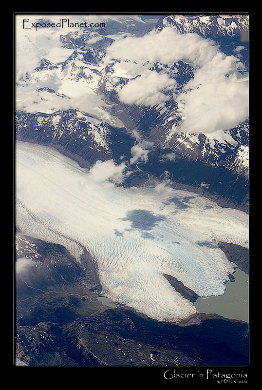 Patagonia: glaciers in Argentina, campo de hielo sur. Soon to be destroyed…