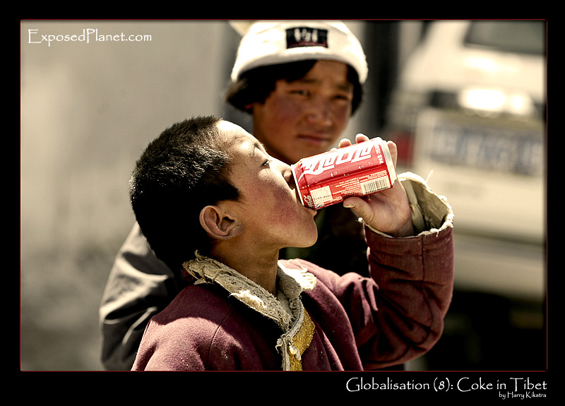 Globalisation (8): kid on coke in Tibet