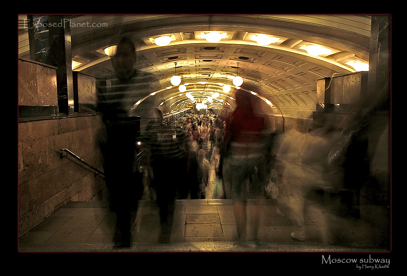 Moscow subway traffic