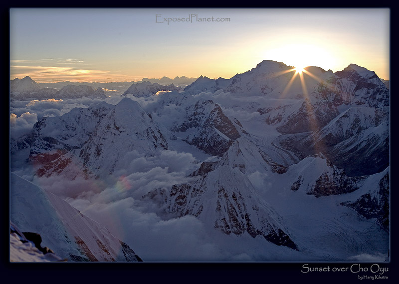 Sunset from Camp 2, Everest