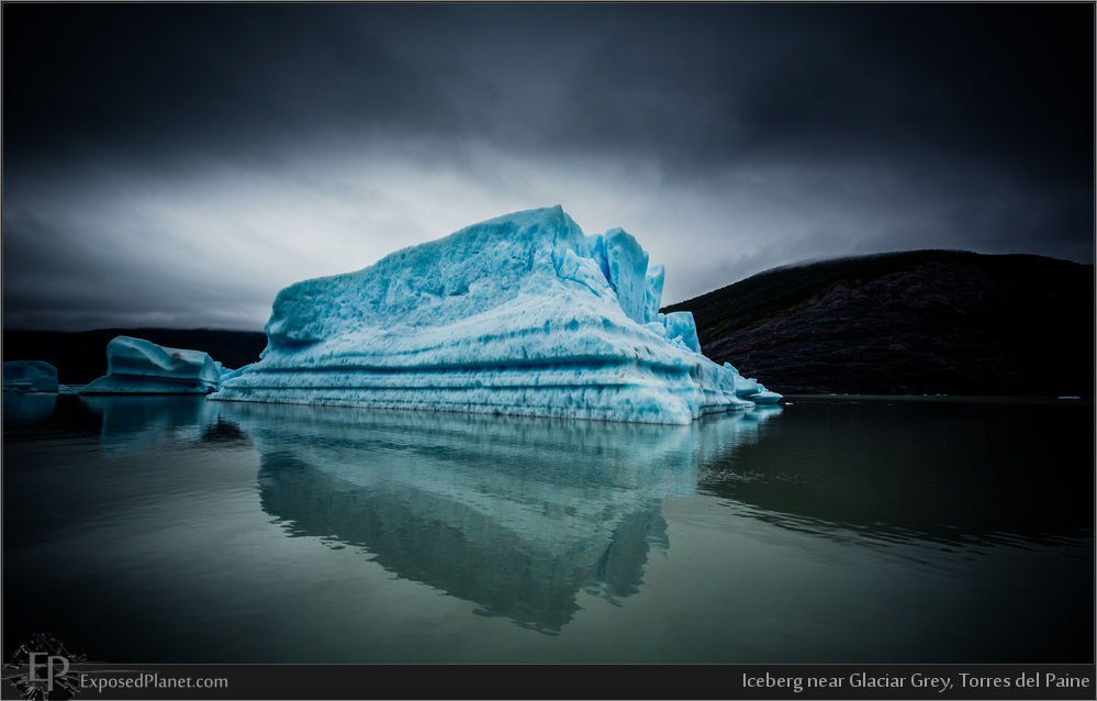 Iceberg near Grey Glacier, Patagonia