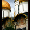 Kremlin domes close-up