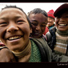 Let me in! Tibetan children..