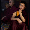 Monk in Phakding, Nepal