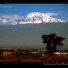 Kilimanjaro from Moshi after snow
