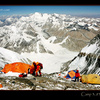 The highest campsite in the world on Everest, Tibet