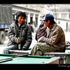 Bored kids in Xigar, Tibet